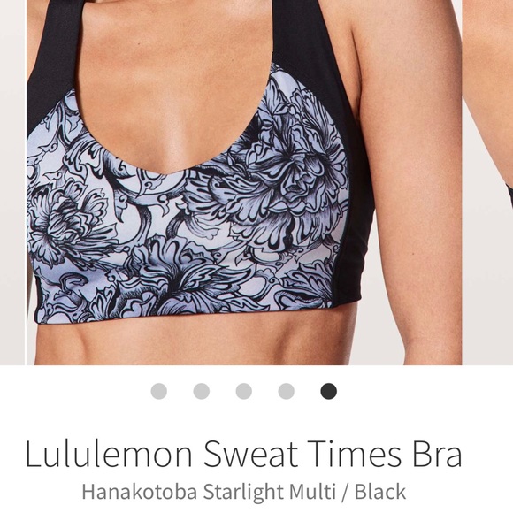 Lululmon Sports Bra Size 6 - Sweat Times Bra - Picture 8 of 11